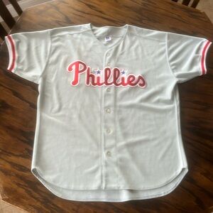 Philadelphia Phillies button up jersey